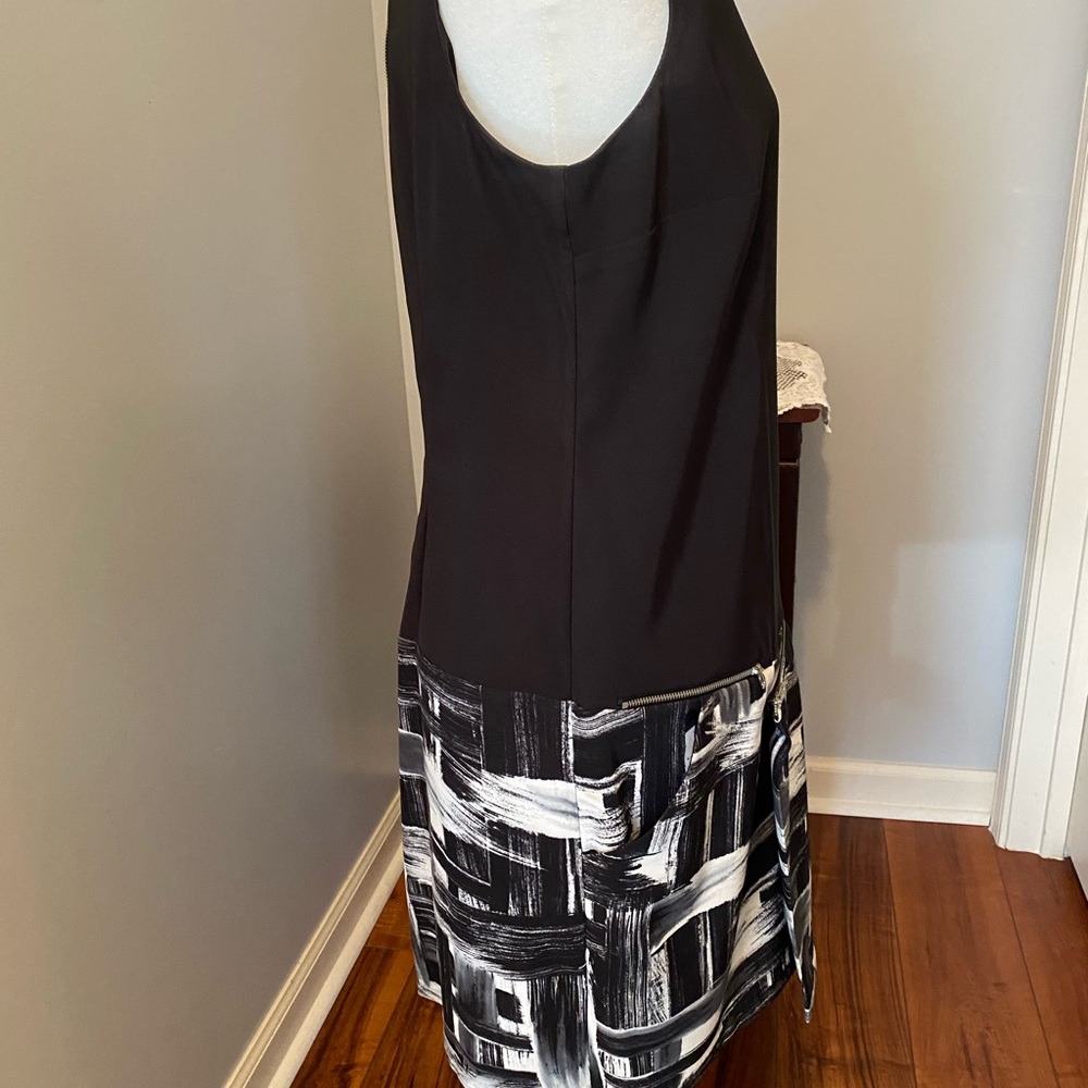 I.N. Studio Black and White Dress